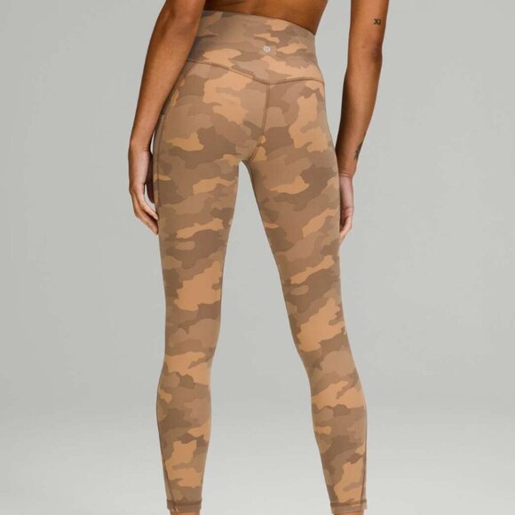 Lululemon Align High-Rise Pant with Pockets 25" Heritage 365 Camo Beige Multi - Picture 1 of 1